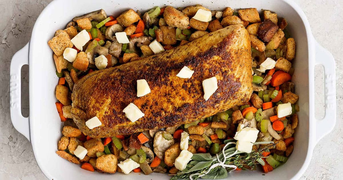 Holiday Feast: Juicy One-Pot Pork Tenderloin with Mushroom Stuffing